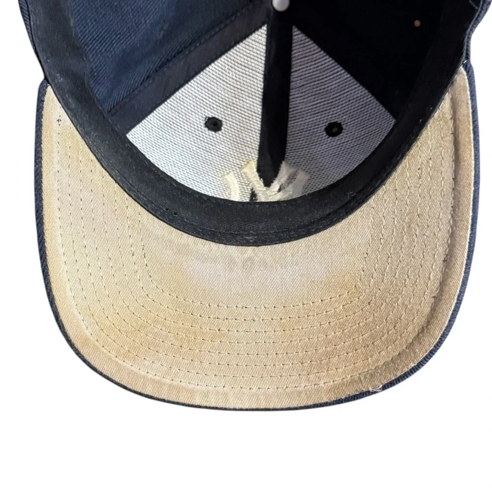 Puma By Logo Athletic Men's Hat Snapback New‎ York Yankees Blue One Size